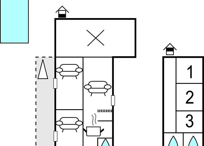 בית נופש In Monsegur Monségur